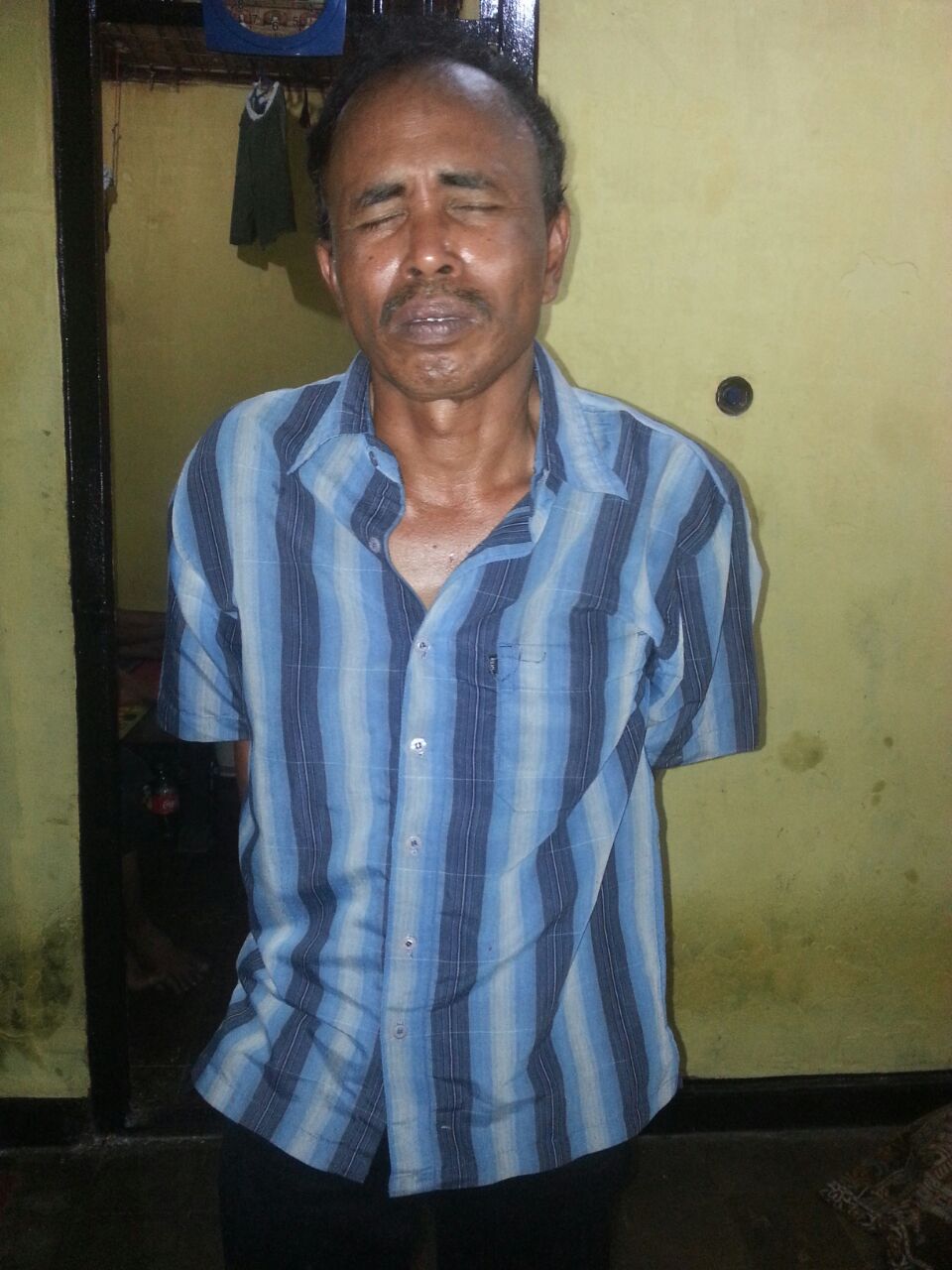 Bandar Narkoba di Rohil Diringkus Polisi, Pura-pura Main Domino