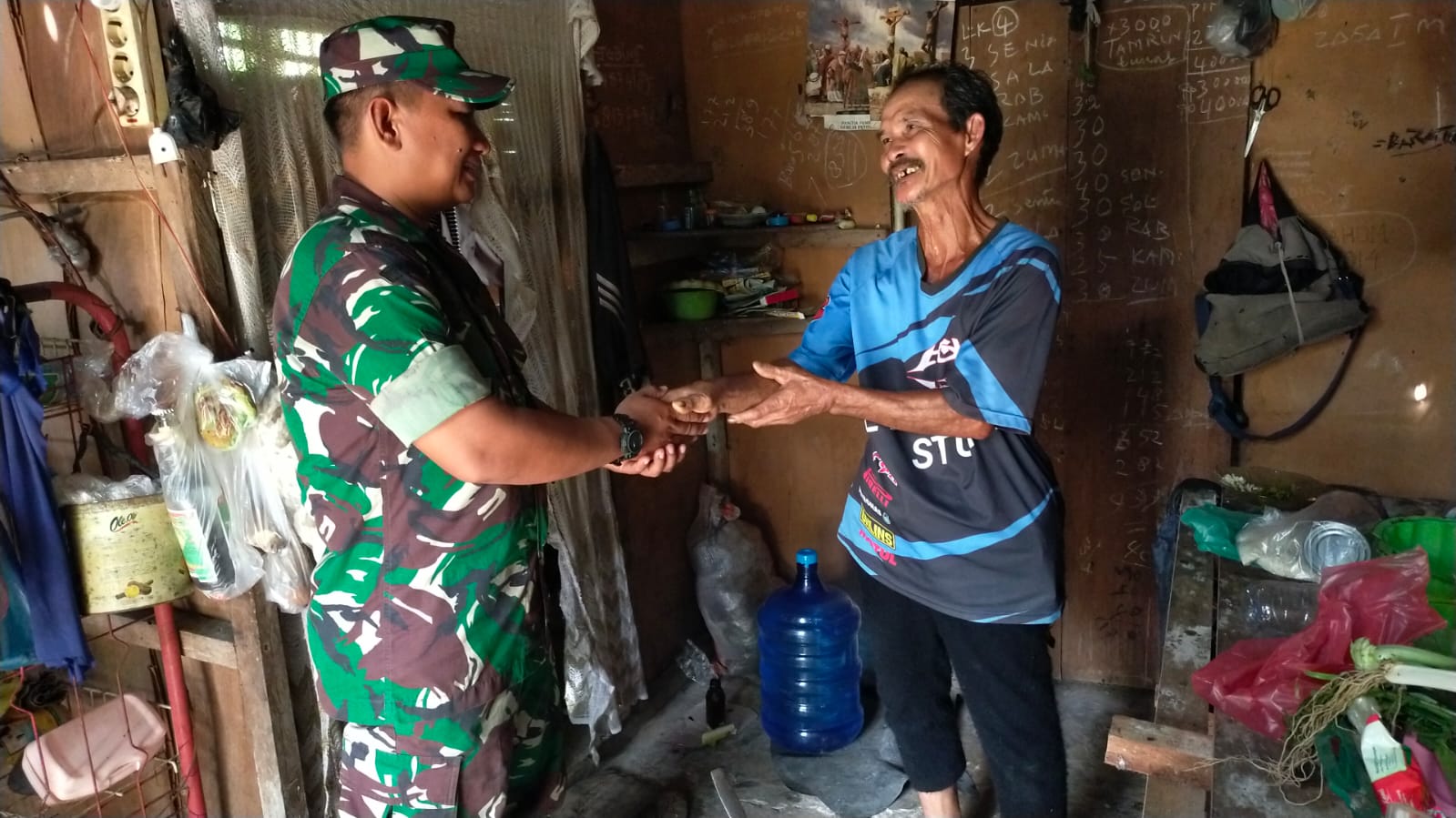 Semangat Babinsa Laksanakan Program ''Babinsa Masuk Dapur''
