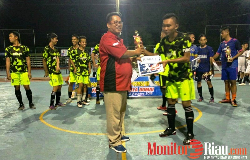 Wawako Hadiri Penutupan Dumai Futsal Championship 2018