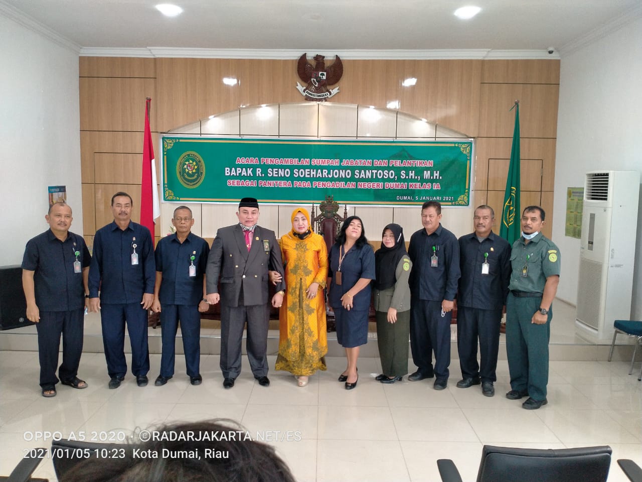 PN Dumai Gelar Pengambilan Sumpah Panitera