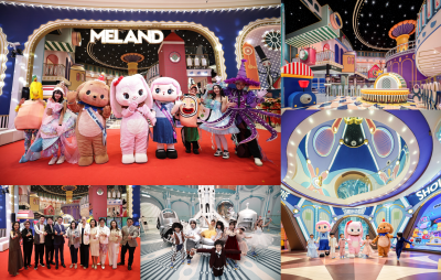 MELAND — Taman Tema Ajaib Dalam Ruangan Kelas Dunia Resmi Dibuka di Siam Paragon