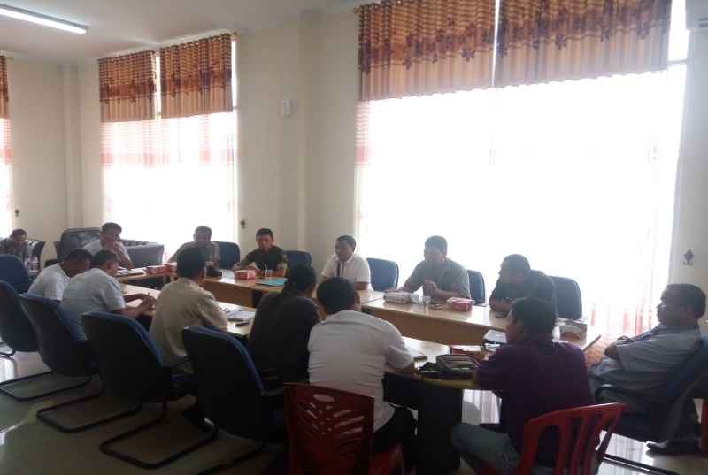 Camat Pinggir Mediasikan Pembahasan Pekerjaan Di PKS SSP