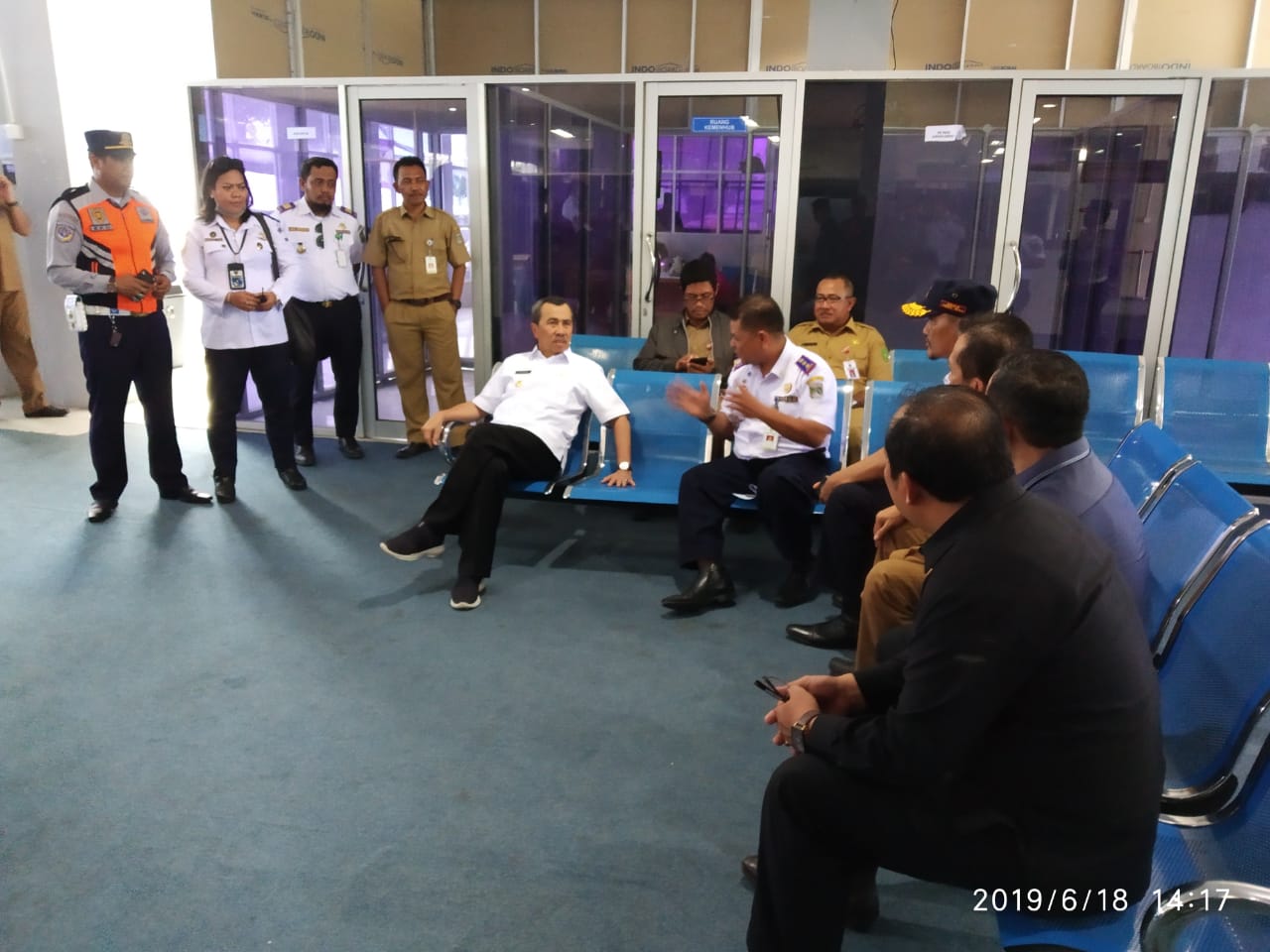 Tinjau Pelabuhan Bandar Sri Junjungan Dumai, Gubri Berikan Dukungan Penuh