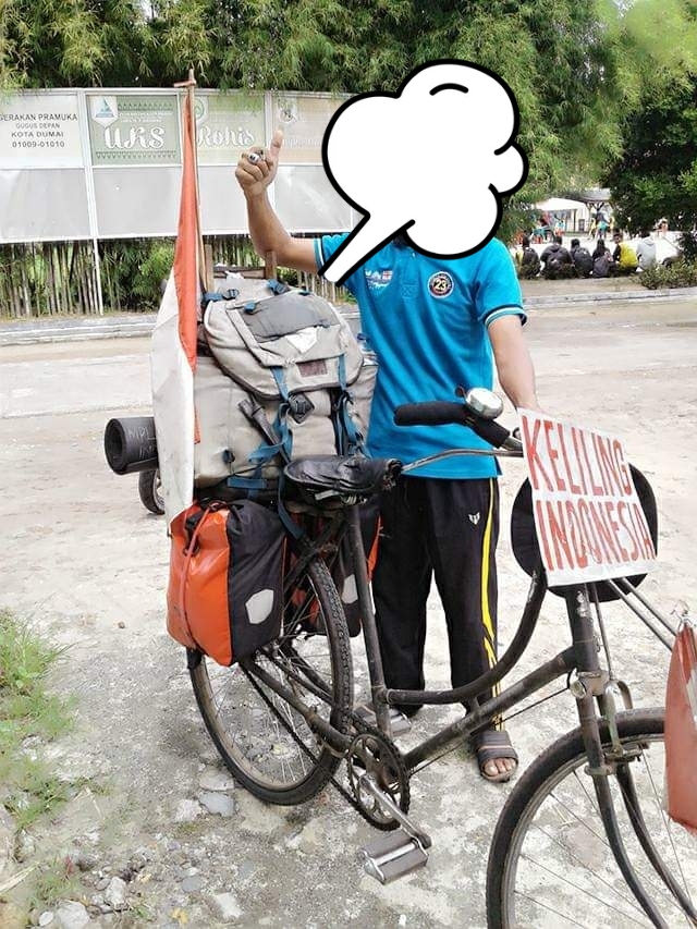 Bersepeda dari Serdang ke Dumai Mempromosikan Pariwisata