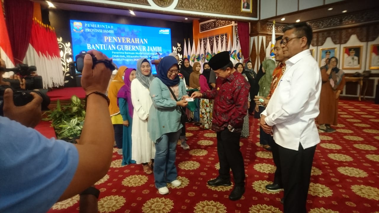 Sebanyak 274 Pelaku UMKM di Jambi Mendapat Bantuan