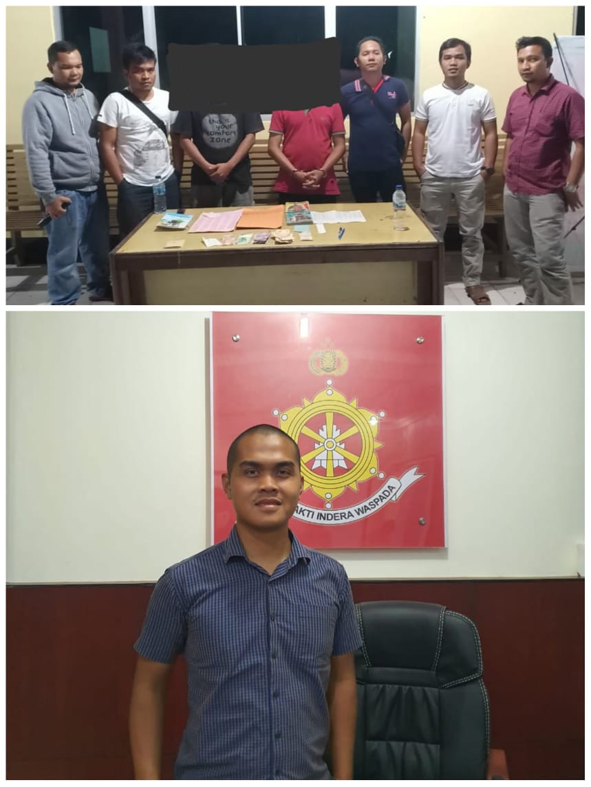 Tiga Jurtul Judi KIM di Balam Kena Cokok Polisi