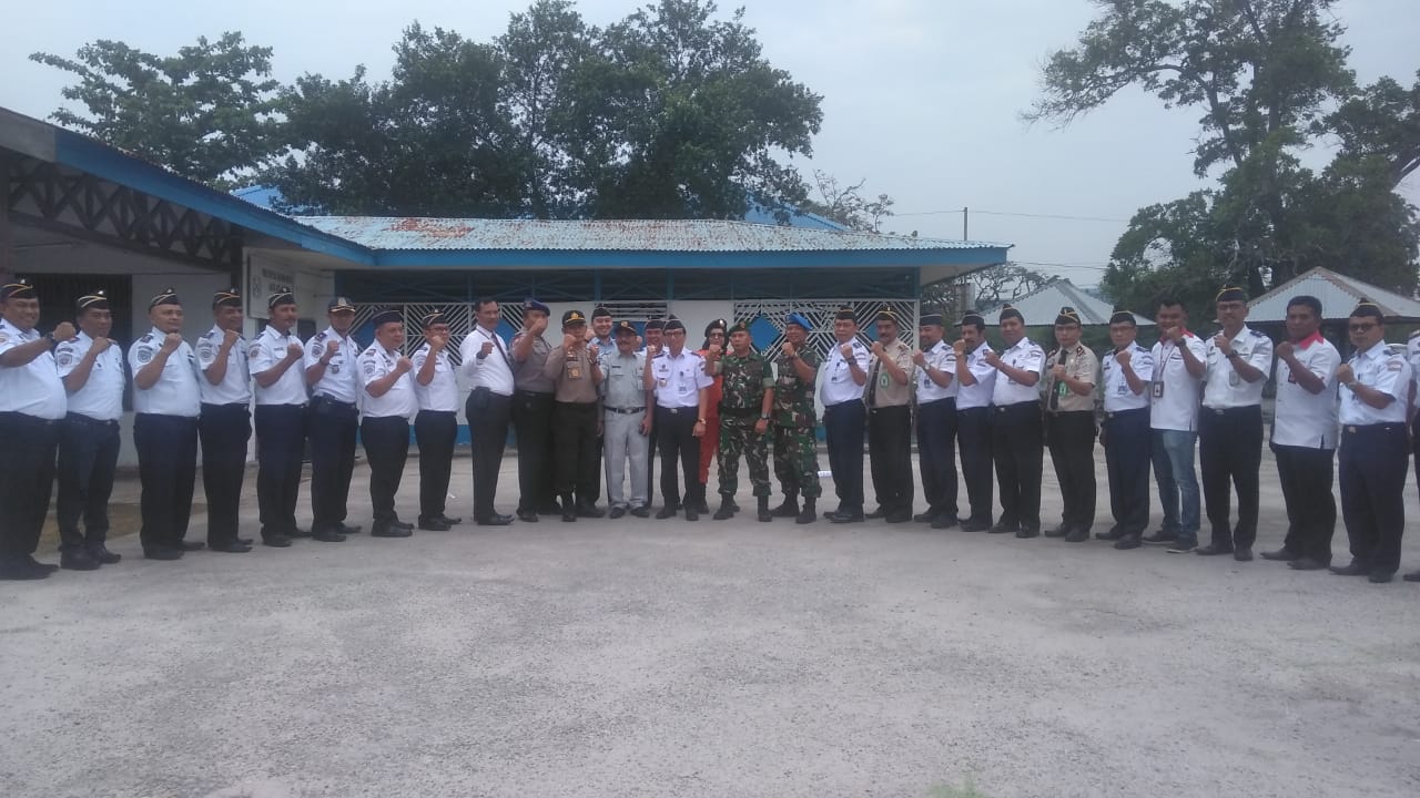 Personel Kodim 0320/Dumai, Ikuti Apel Pembukaan Posko Terpadu Lebaran 2019/1440H