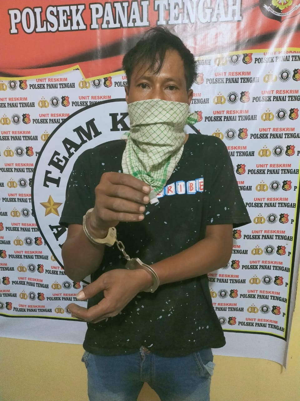 Kantongi Sabu, Warga Desa Teluk Sentosa Diringkus Tekab Paten