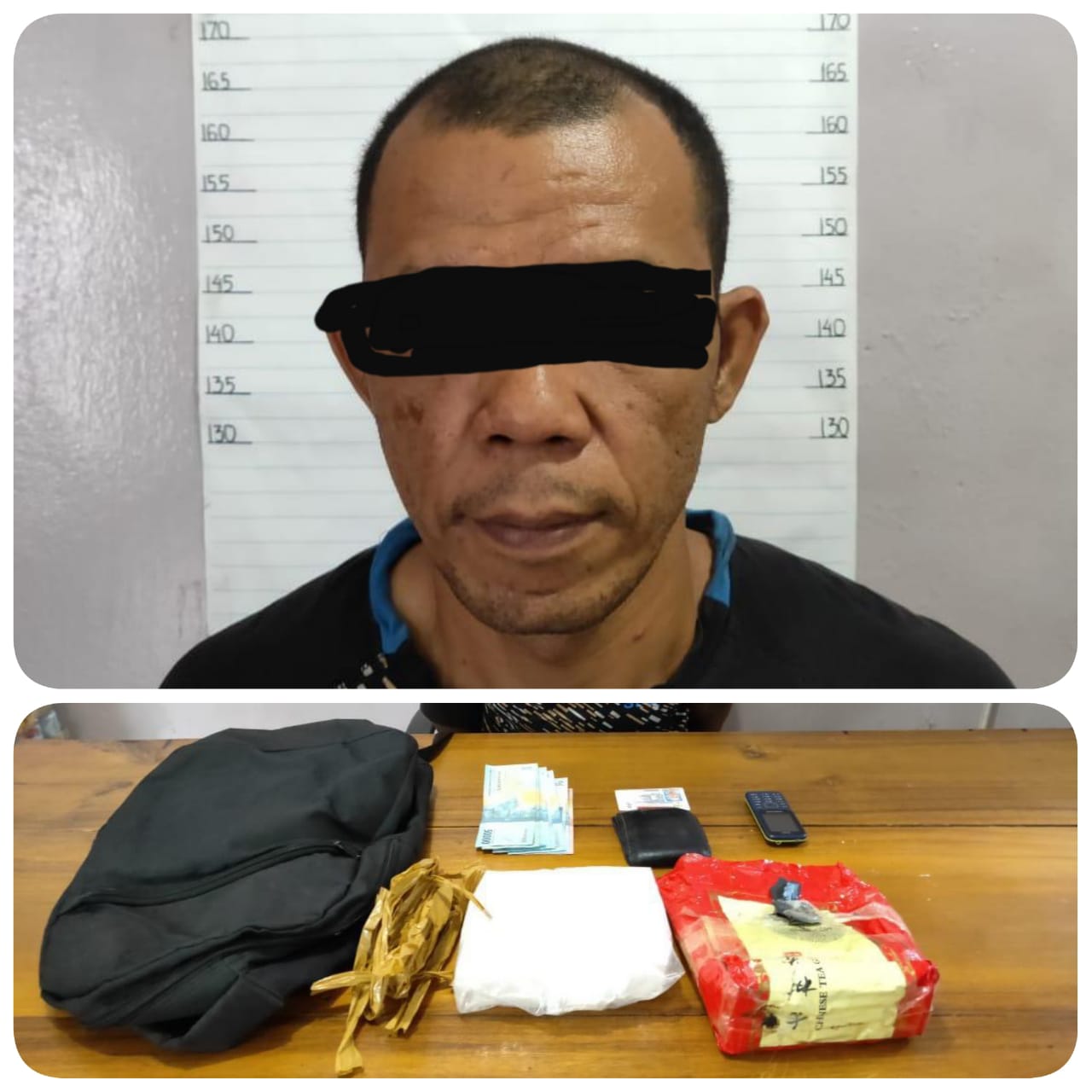 Bertransaksi Sabu, Warga Bathin Solapan Ini Di Tangkap Opsnal Polsek Mandau