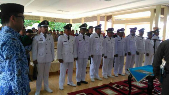 10 Penjabat Kades Resmi Dilantik Camat Bengkalis