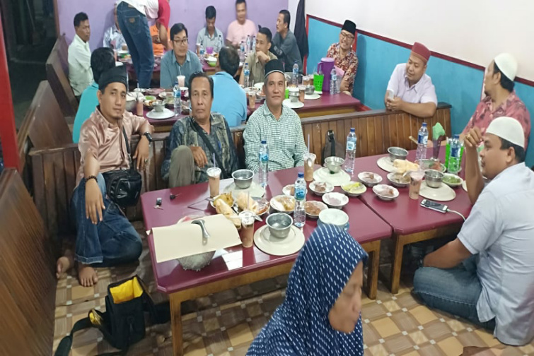 Jalin Silaturahmi, PN Rohil Buber Bersama Wartawan