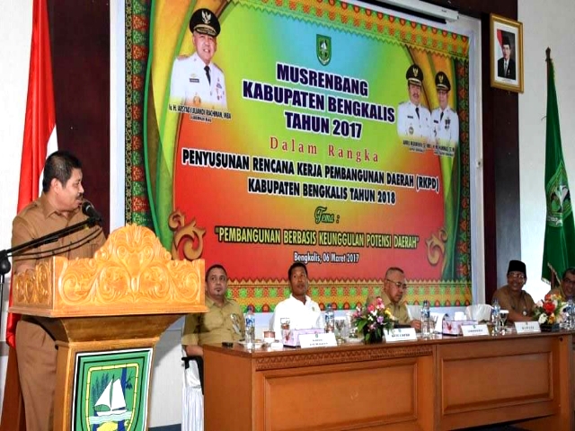 Bupati Bengkalis: Musrenbang Bagian dari Proses RKPD 2018