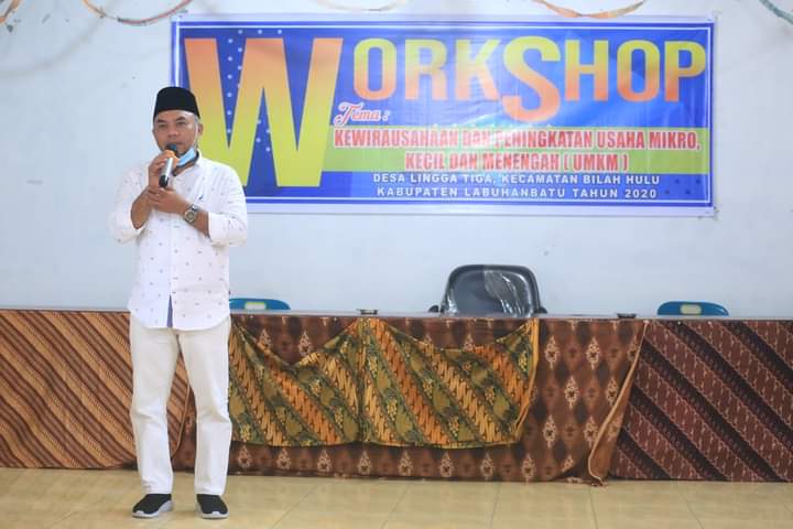 Bupati Labuhanbatu Hadiri Workshop Kewirausahaan Dan Peningkatan UMKM