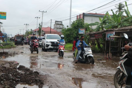 PUTR Inhil Terus Berkoordinasi dengan Pihak Provinsi Terkait Ruas Jalan Sungai Beringin
