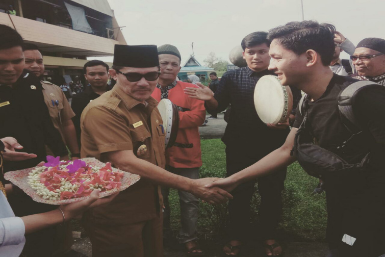 Walikota Dumai Sambut Kepulangan Filippo Inzaghi