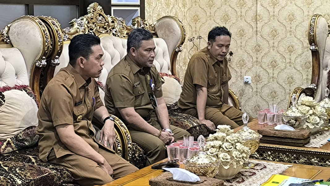 Pj Bupati Erisman Yahya Pimpin Rapat Kelanjutan Pembangunan Islamic Center