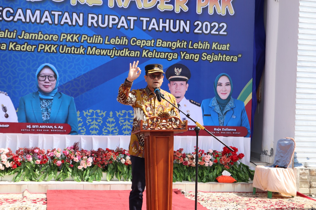 Camat Rupat, Aulia Army Effendy Buka Lomba Jambore Kader PKK