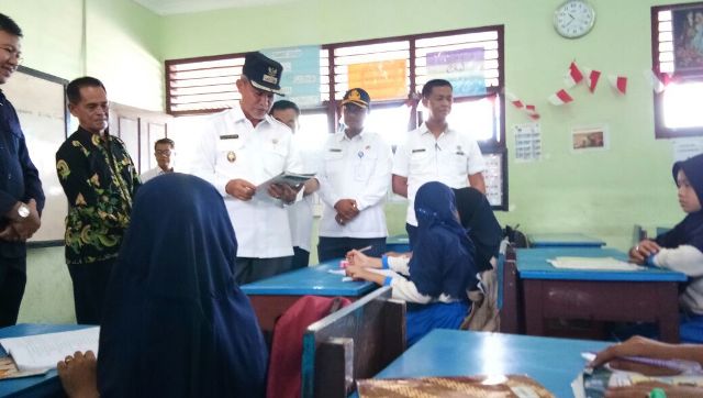 Wabup Said Hasyim Tinjau Sekolah