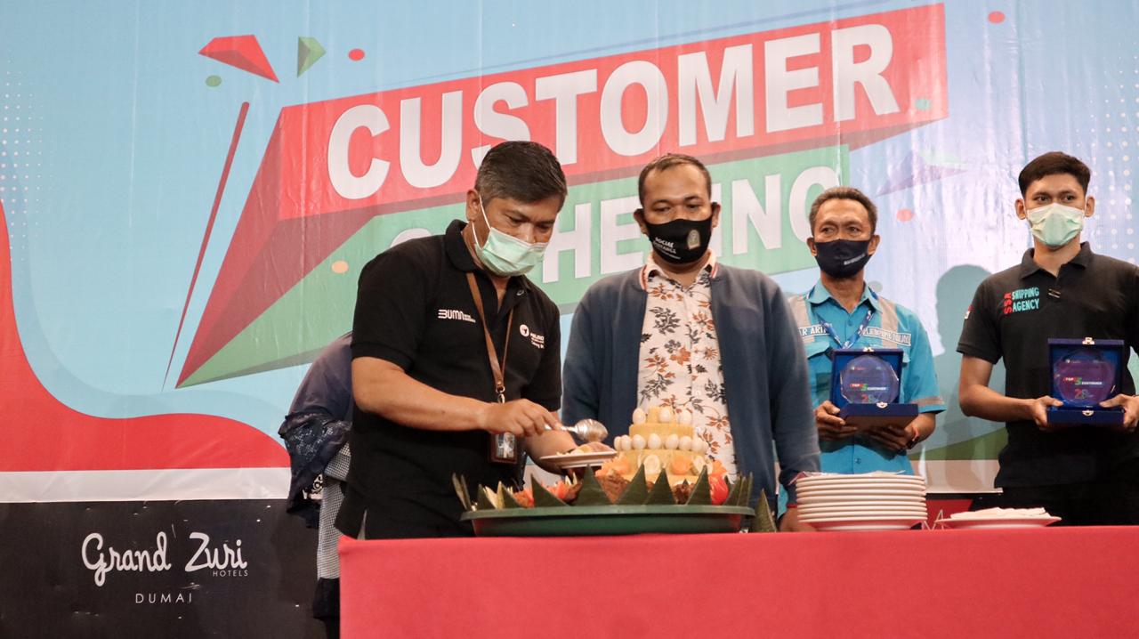 PT Pelindo 1 (Persero) Cabang Dumai Laksanakan Customer Gathering Dalam Rangka HUT Perusahaan ke 28 