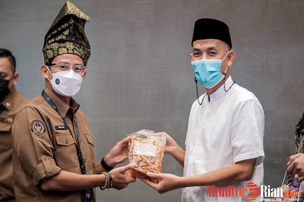 Ekpose Pariwisata dan Ekonomi Kreatif Dumai, Wako Temui Menparekraf Ri