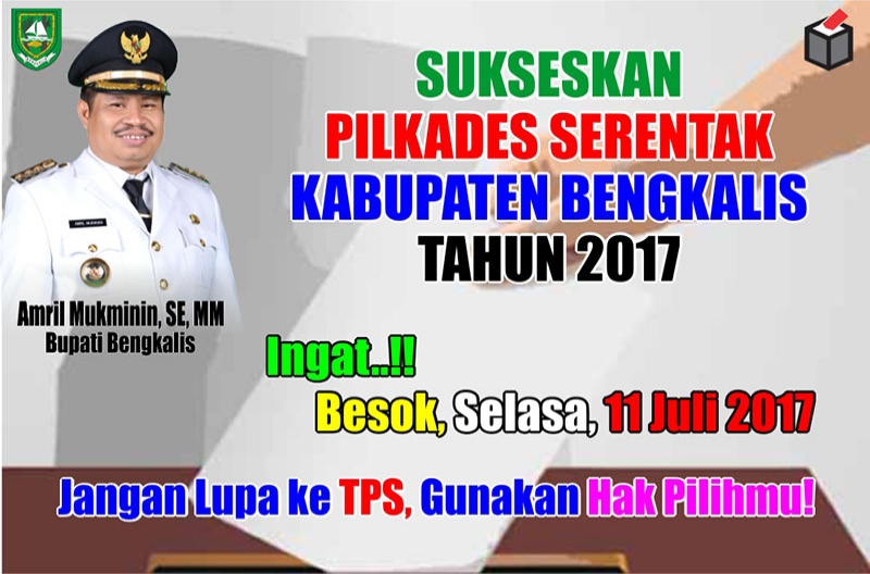 Bupati Amril: Mari Sukseskan Pilkades Serentak