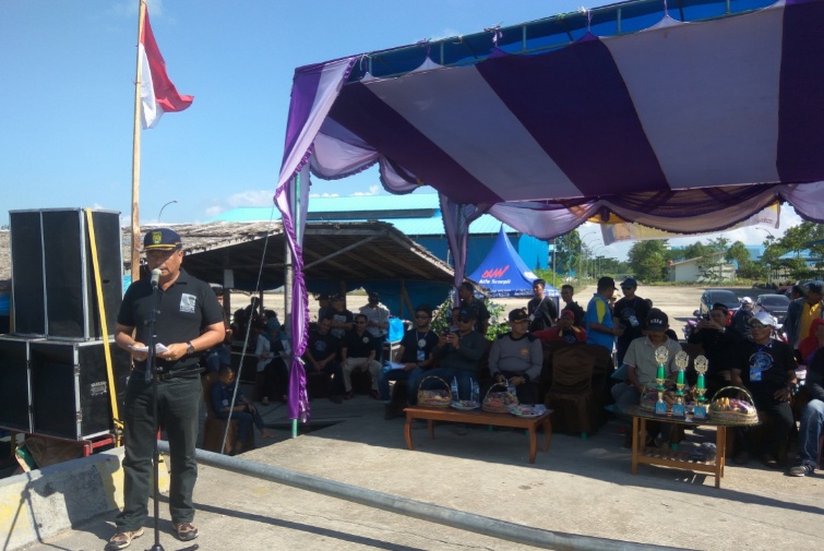 Plh Asisten III Setdakab Inhil Buka Festival Mancing Udang Galah