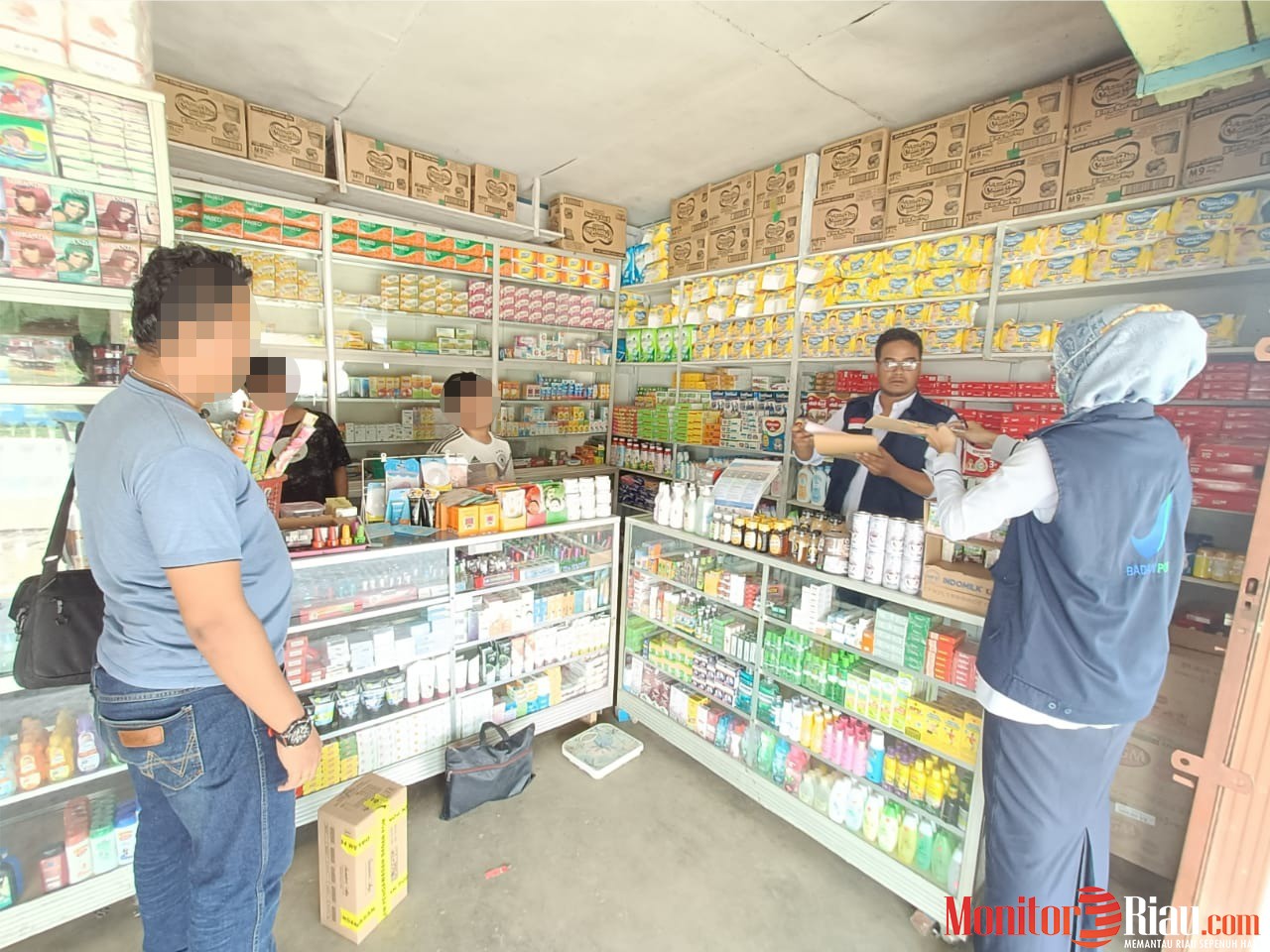 Kantor BPOM Di Kabupaten Inhil Gelar Aksi Penertiban Pasar Dari Kosmetik Ilegal