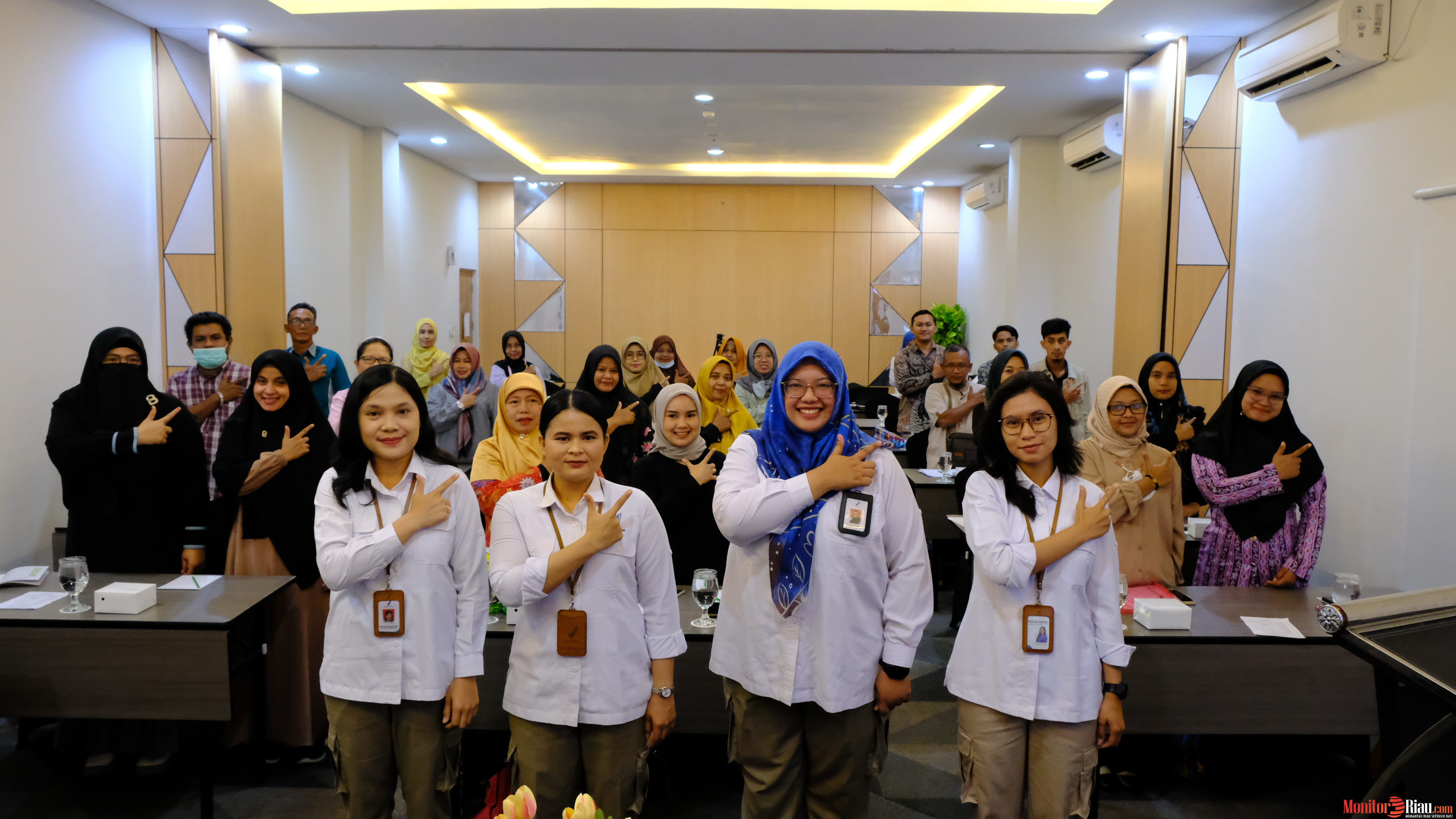 Loka POM di Kota Dumai Gelar Bimtek Penerapan Cara  Produksi Pangan Olahan yang Baik