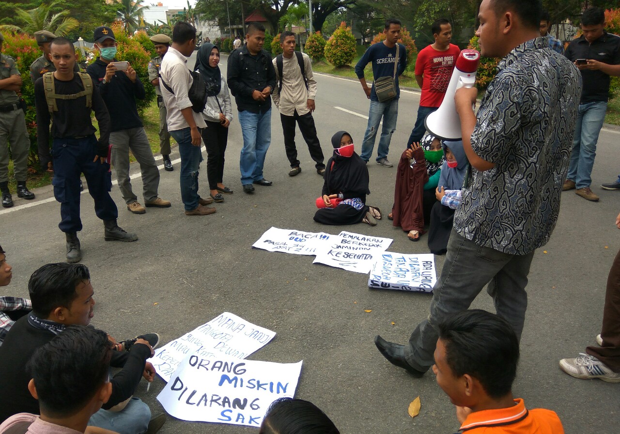 Terkait Penghapusan Jamkesda, G3M Gelar Aksi Demonstrasi