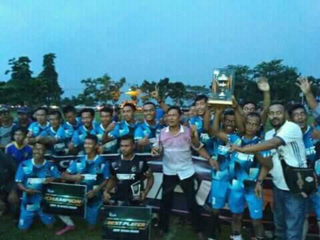 Pergam FC Champion TSE Cup 2017 di Dumai