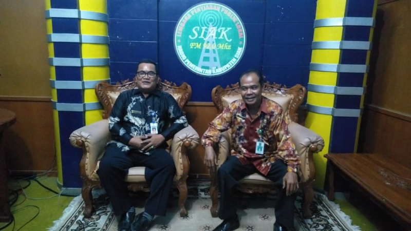 Tingkatkan Mutu Radio Pemda, Kominfo Kuantan Singingi Kunjungi Kominfo Siak