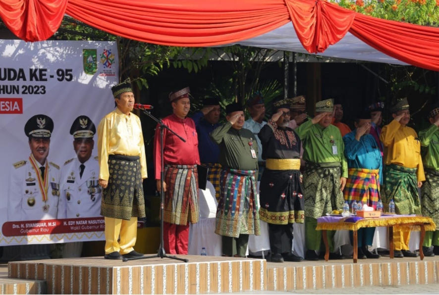 Hari Sumpah Pemuda ke-95, Gubri Syamsuar: Bangkitkan Kolaborasi dalam Membangun Negeri