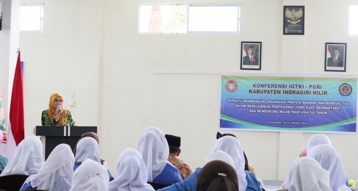 Kepengurusan Berakhir, IGTKI-PGRI Inhil Selenggarakan Konferensi