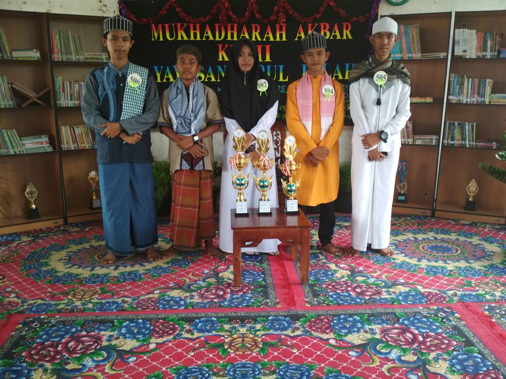 MTs dan SMA di Desa Kampung Baru Gelar Lomba Tausyiah