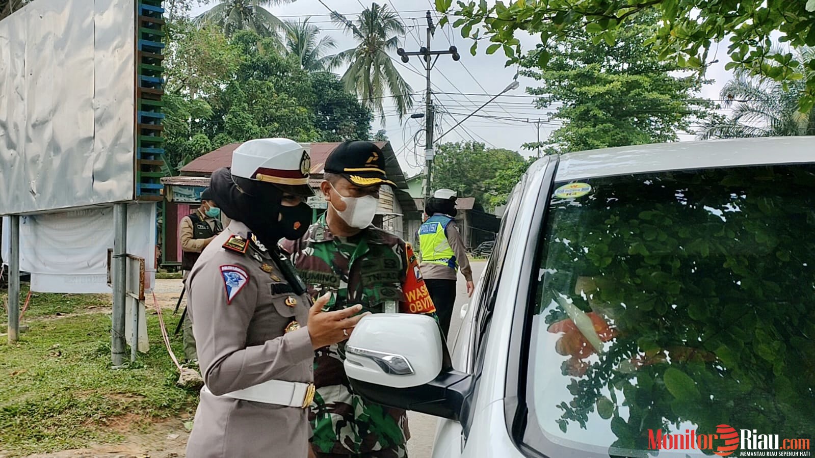 Di Kampung Tertib Lalu Lintas, Satlantas Polres Dumai Sosialisasikan Tertib Berlalu Lintas
