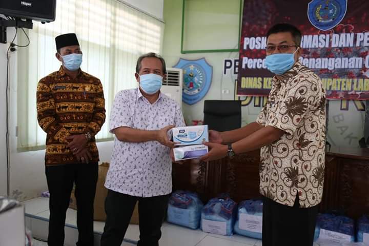 Dinkes Labuhanbatu Terima Bantuan APD dari Anggota DPR-RI Komisi VI