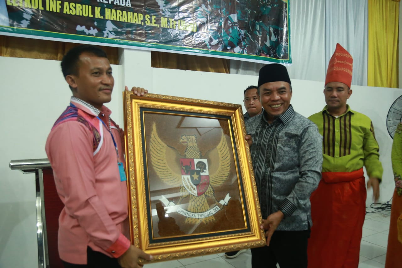 Bupati Labuhanbatu Sambut Kehadiran Dandim 0209/LB
