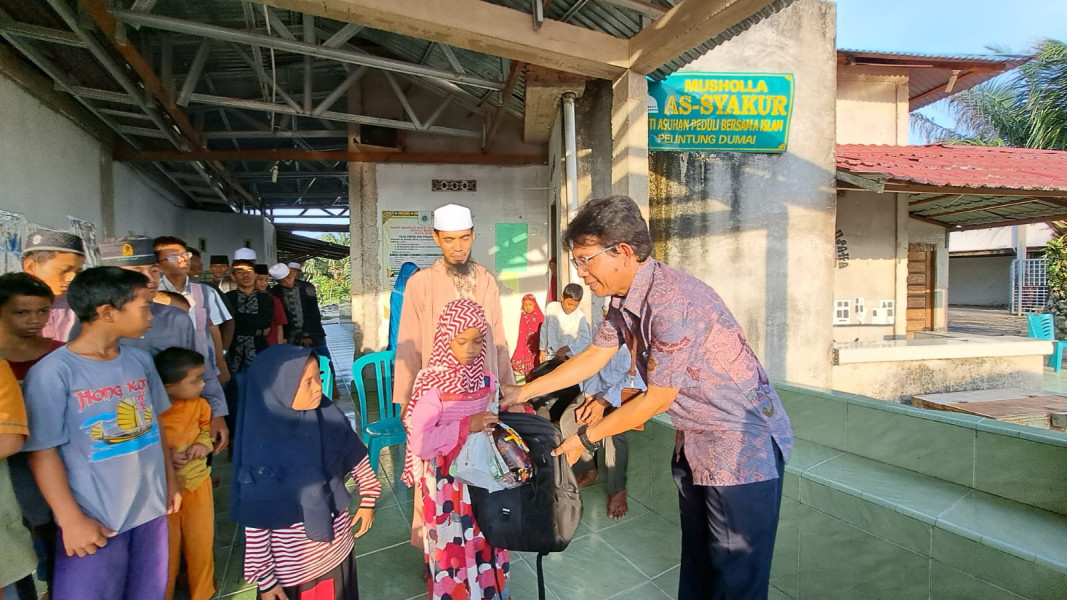 Kembali Gelar Program Charity From Work, Kali ini PT KPI Unit Dumai Santuni Panti Asuhan Peduli Bersama
