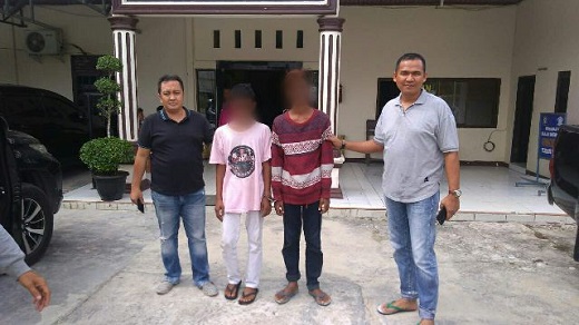 Dua ABG, Terlibat Pelaku Curanmor di Pelalawan