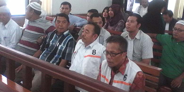 JPU Tuntut 8 Tahun 6 Bulan, Hakim Vonis Mantan Bupati Bengkalis Herliyan Saleh 1 Tahun 6 Bulan