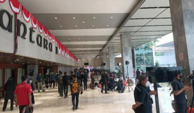 Jelang Pidato Kenegaraan Presiden, Begini Suasana Kompleks Parlemen Senayan