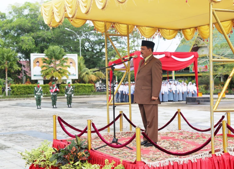 Pemkab Inhil Gelar Upacara Harkitnas Ke-110