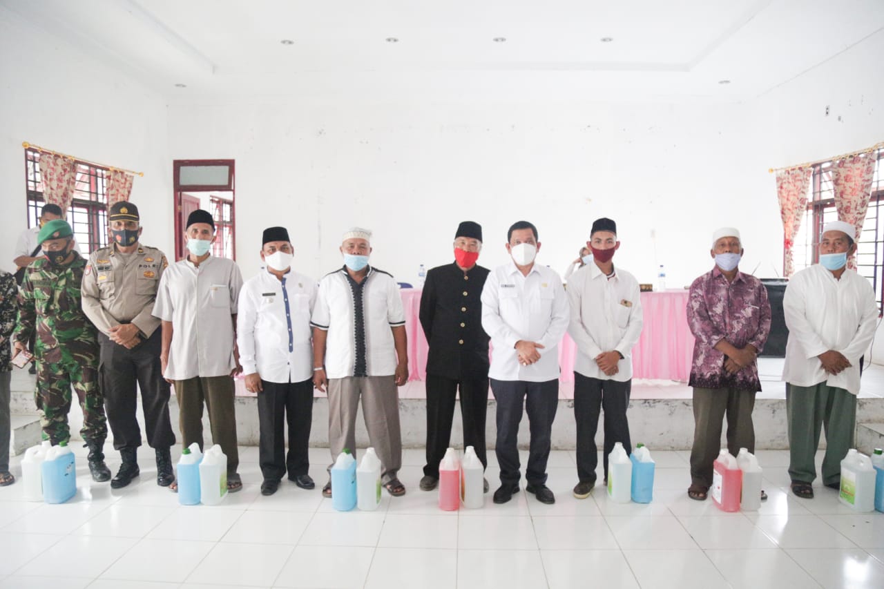 Pjs Bupati Labuhanbatu Sampaikan Pesan Kamtibmas di Panai Tengah