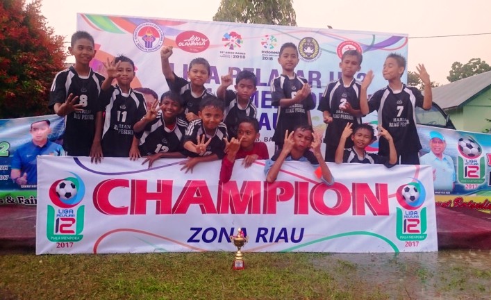 Persekat Dumai Raih Peringkat Empat Menpora Cup U12 Zona Riau