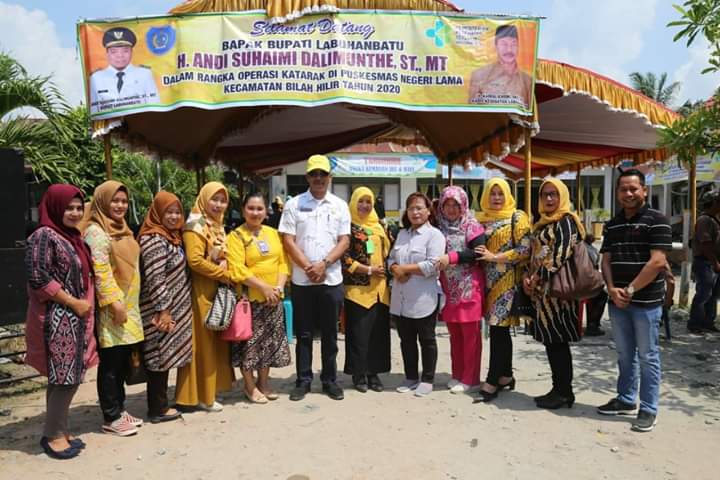 Bupati Labuhanbatu Lakukan Program Operasi Katarak Gratis di Wilayah Pesisir Pantai