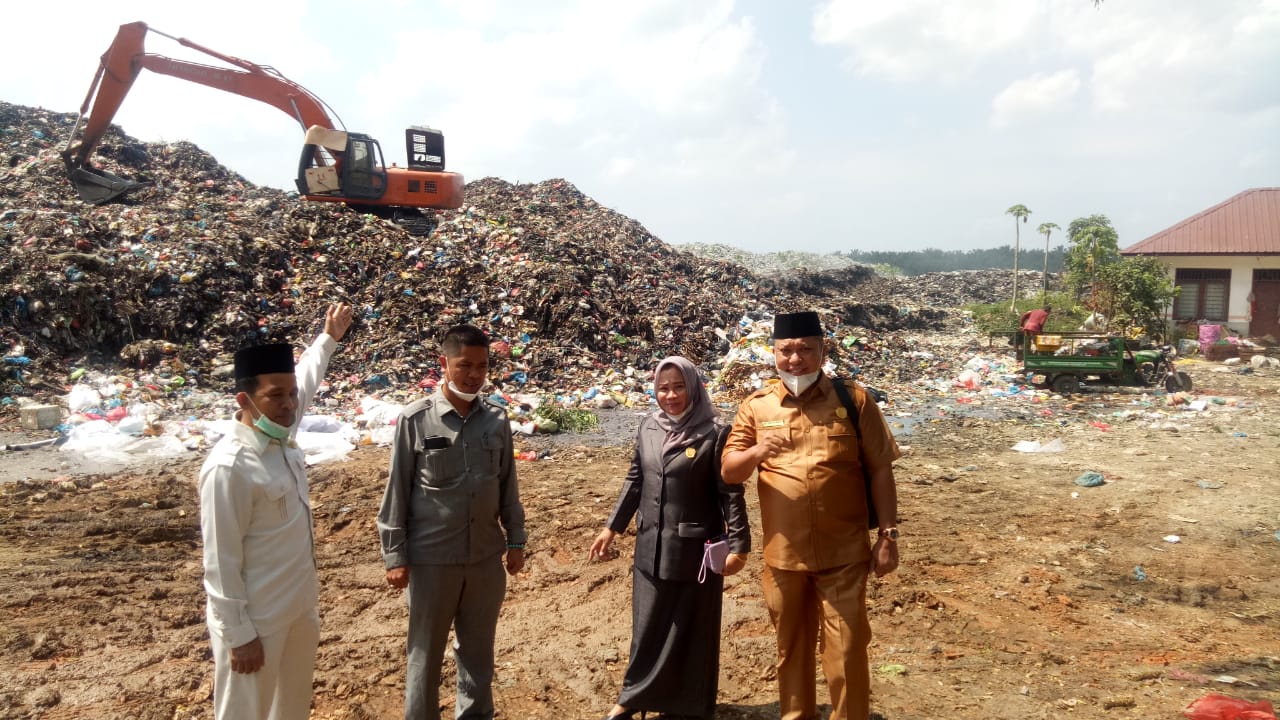Fraksi Partai Gerindra Labuhanbatu Sidak Soal Sampah