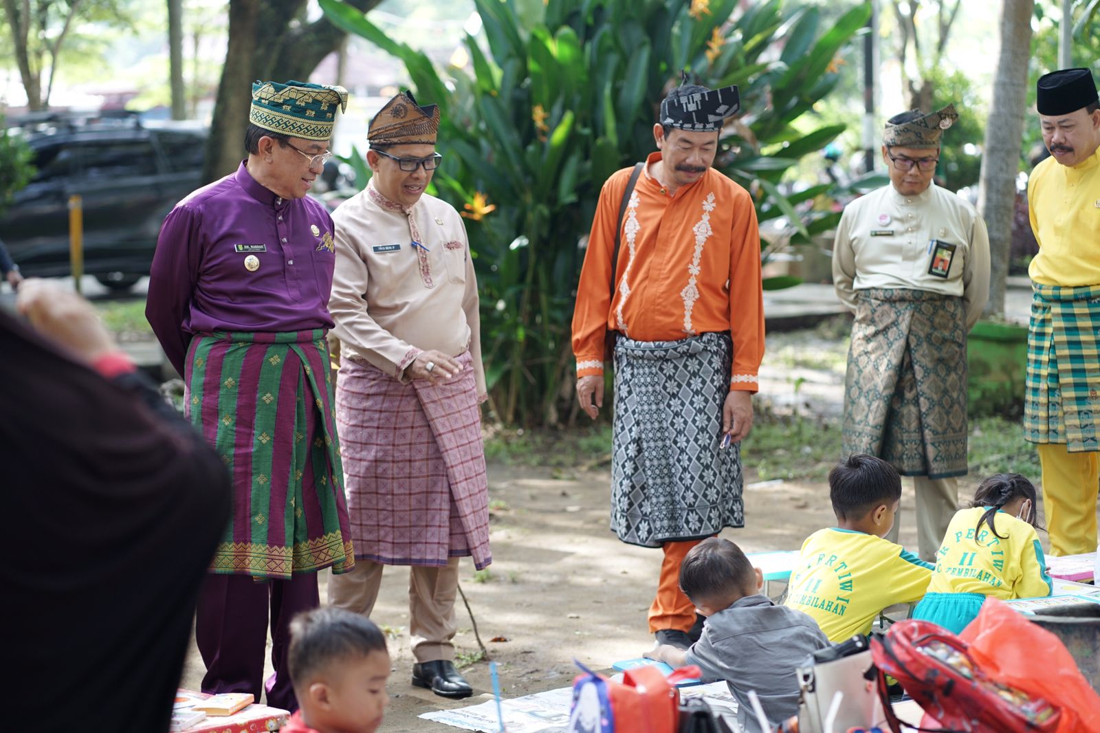 Bupati Wardan Apresiasi Lomba Mewarnai Tingkat PAUD Tajaan Diskominfo Inhil