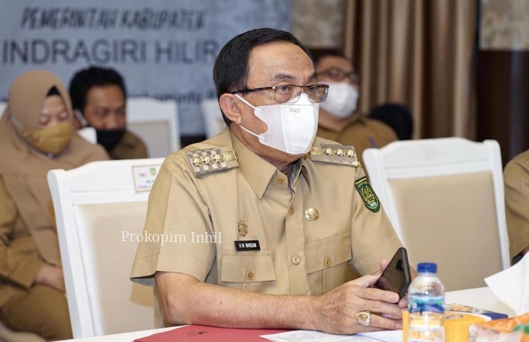 Bupati Inhil Minta Lakukan Inspeksi terkait Temuan Belatung Dalam Makanan Pasien Covid-19