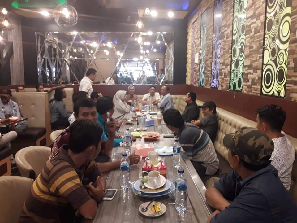 KPU Dumai Silaturahmi Bersama Awak Media