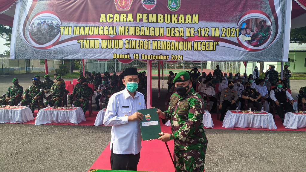 TMMD ke 112 Tahun 2021 Resmi Dibuka